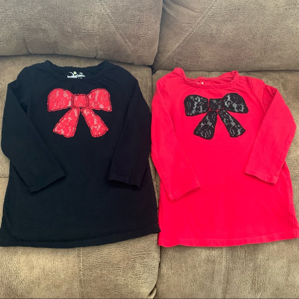 Jumping Beans Little Girls Long Sleeved Tops